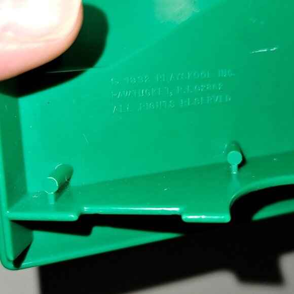 VTG Playskool Green Roof Dollhouse 1992 Item #980 Replacement - Picture 7 of 8